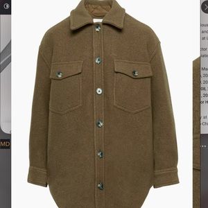 wilfred the ganna shirt jacket